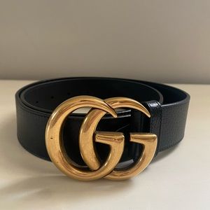 GUCCI MARMONT BELT- WIDE